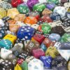 Dice - Polyhedral and Dot (Assorted Colours and Sizes) - Image 2