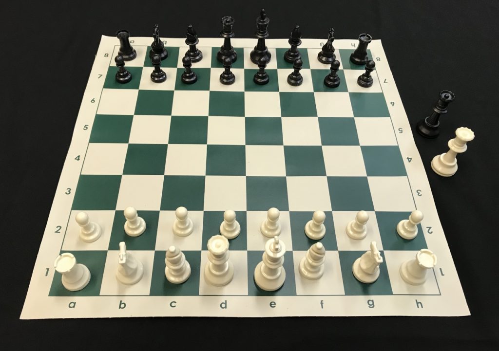 Chess Board 48CM Tournament Vinyl Roll Up 52mm Square Sydney