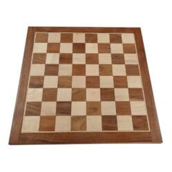 Chess Board - Coleford Flat Board - Acacia - 48cm (Royal Oak)