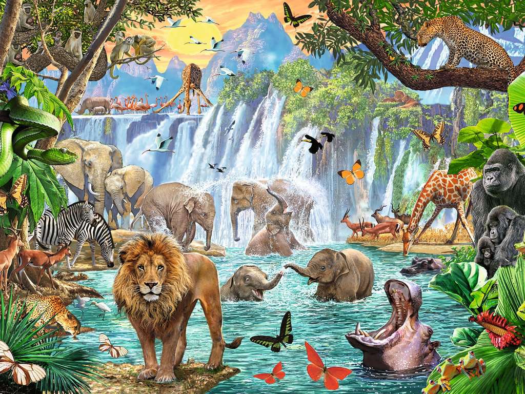 Waterfall Safari - 1500pc - Image 2