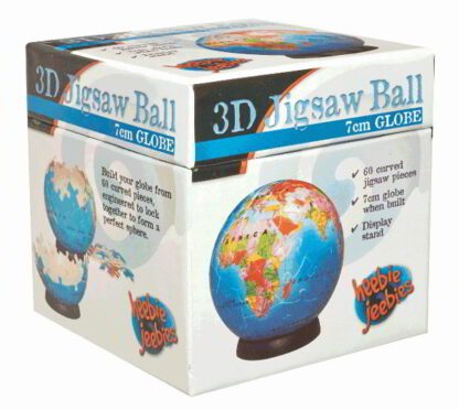 3D Jigsaw Ball - World - 60pc