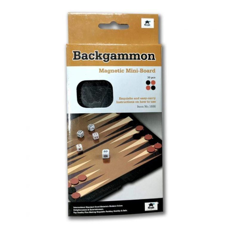 Backgammon Folding 20cm Mind Games