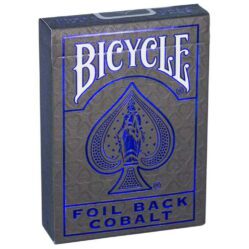 Playing Cards - Single - Cobalt Foil Back (Bicycle)
