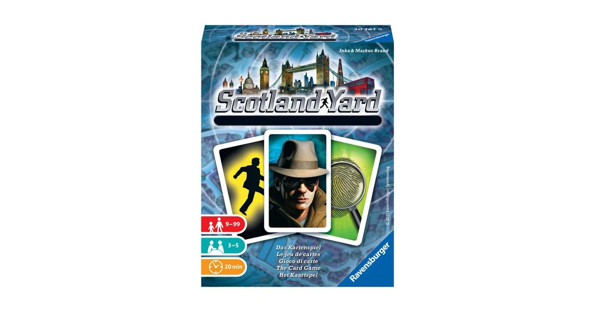 Scotland Yard Card Game - Image 2