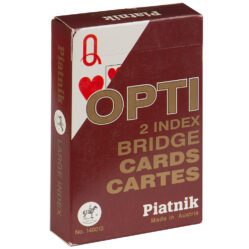 Playing Cards - Single - Bridge Opti 2 Index