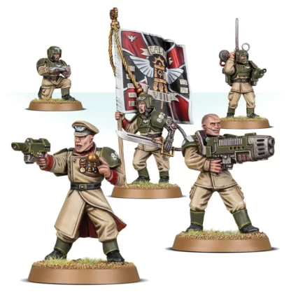 47-09 Astra Militarum Cadian Command Squad - Image 2