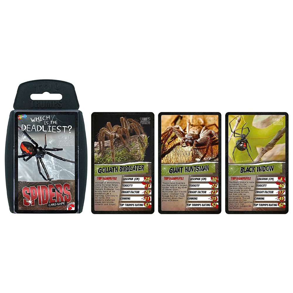 Top Trumps - Spiders - Image 2