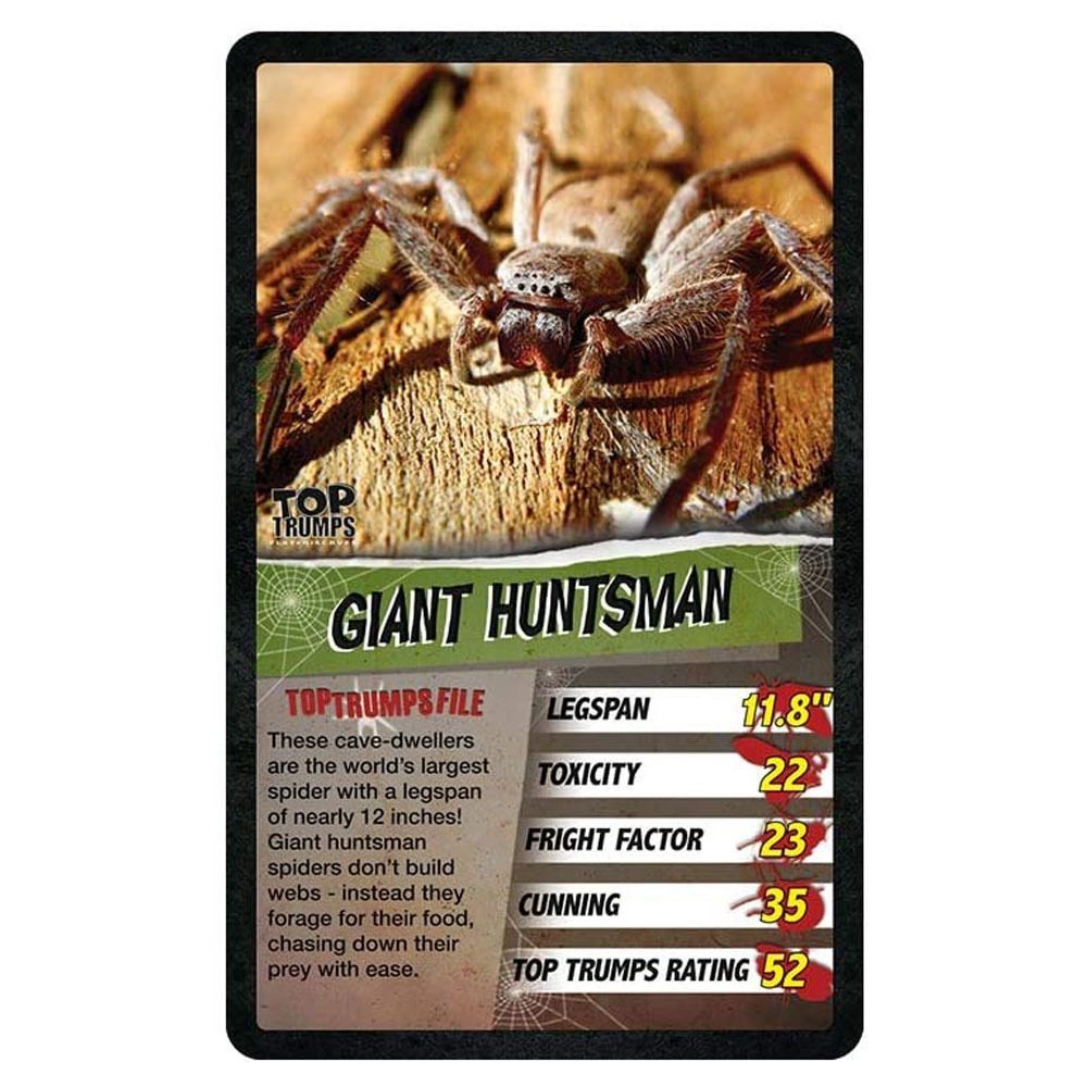 Top Trumps - Spiders - Image 3