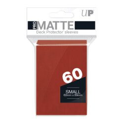 Deck Protector - 60 Small - Pro Matte - Red