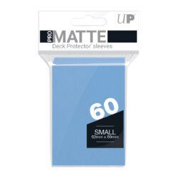 Deck Protector - 60 Small - Pro Matte - Light Blue
