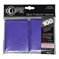 Deck Protector - Standard Eclipse Pro-Matte (100) - Purple