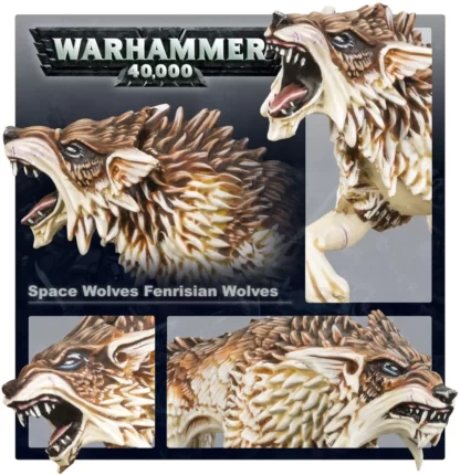 53-10 Space Wolves Fenrision Wolves - Image 4