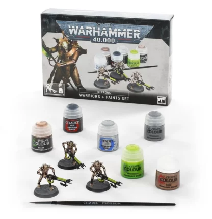 60-69 Necron Warriors and Paint Set - Image 2