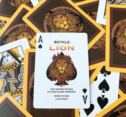 Playing Cards - Single - Lion (Bicycle) - Image 2