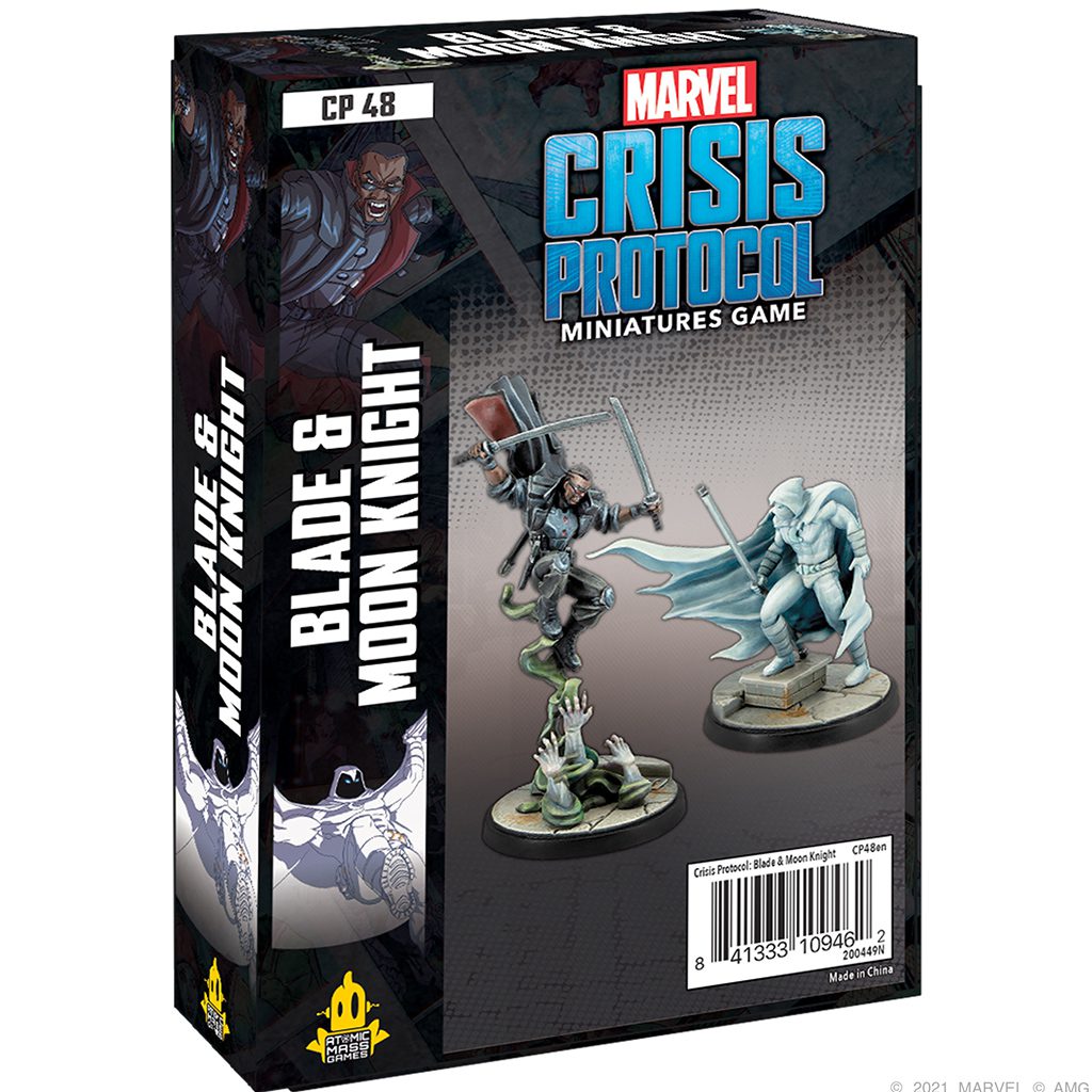 Marvel Crisis Protocol - Blade and Moon Knight
