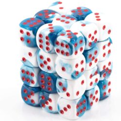 Dice Set - 36 x 12MM D6 - Astral Blue-White