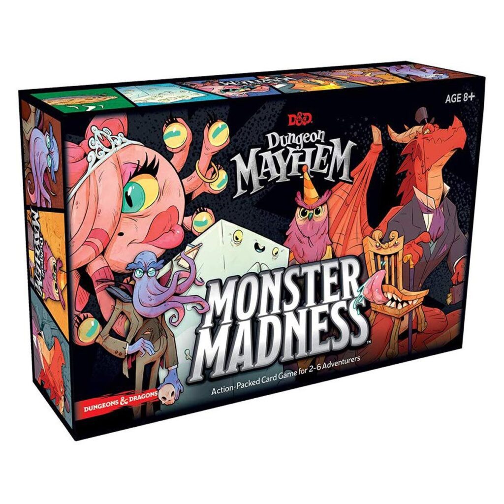 D&D Dungeon Mayhem Monster Madness Deluxe Expansion Mind Games