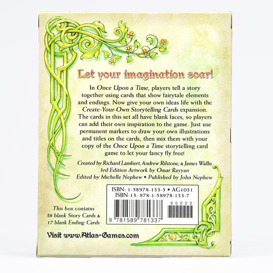 Once Upon A Time Create Your Own Storytelling Cards