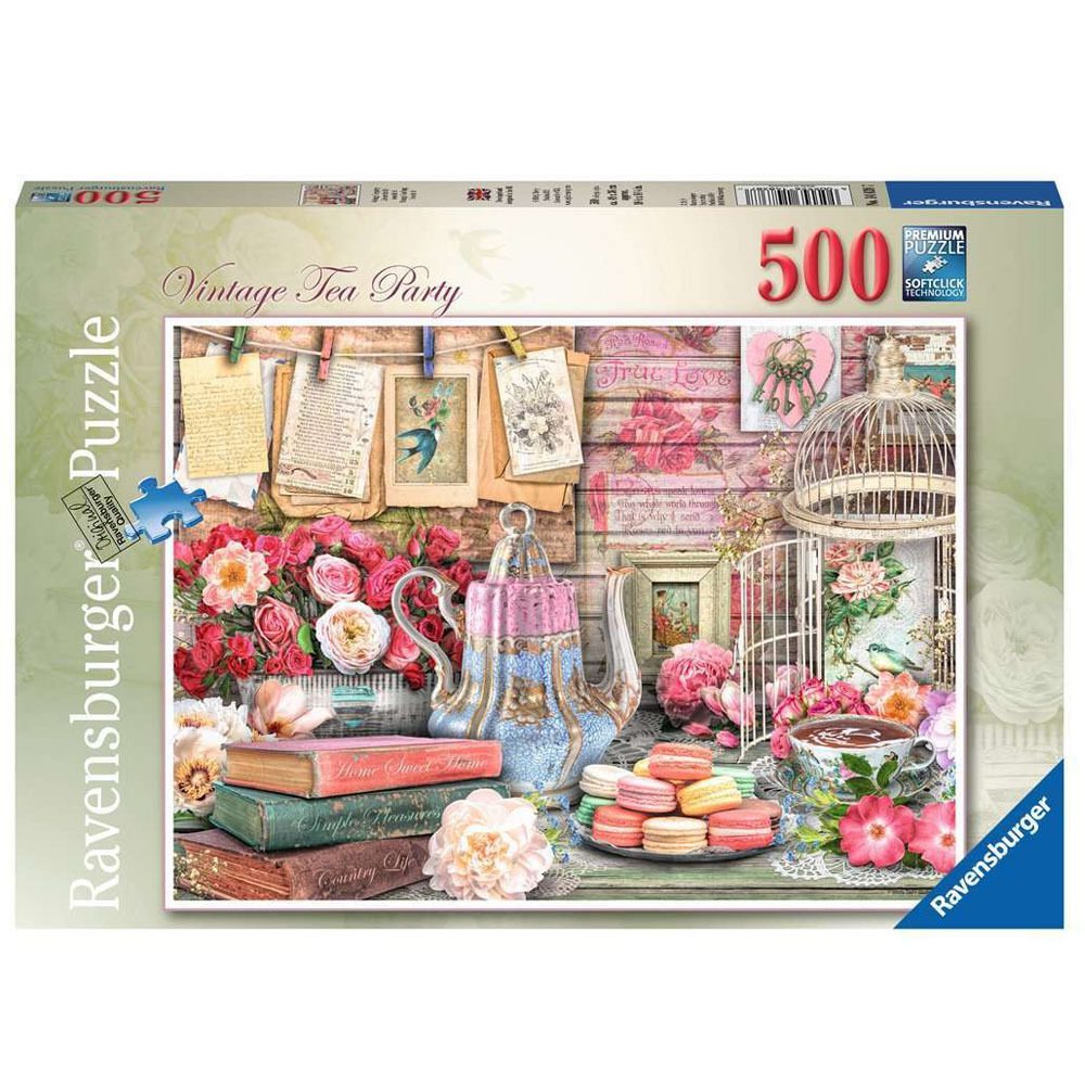 Vintage Teaparty - 500pc