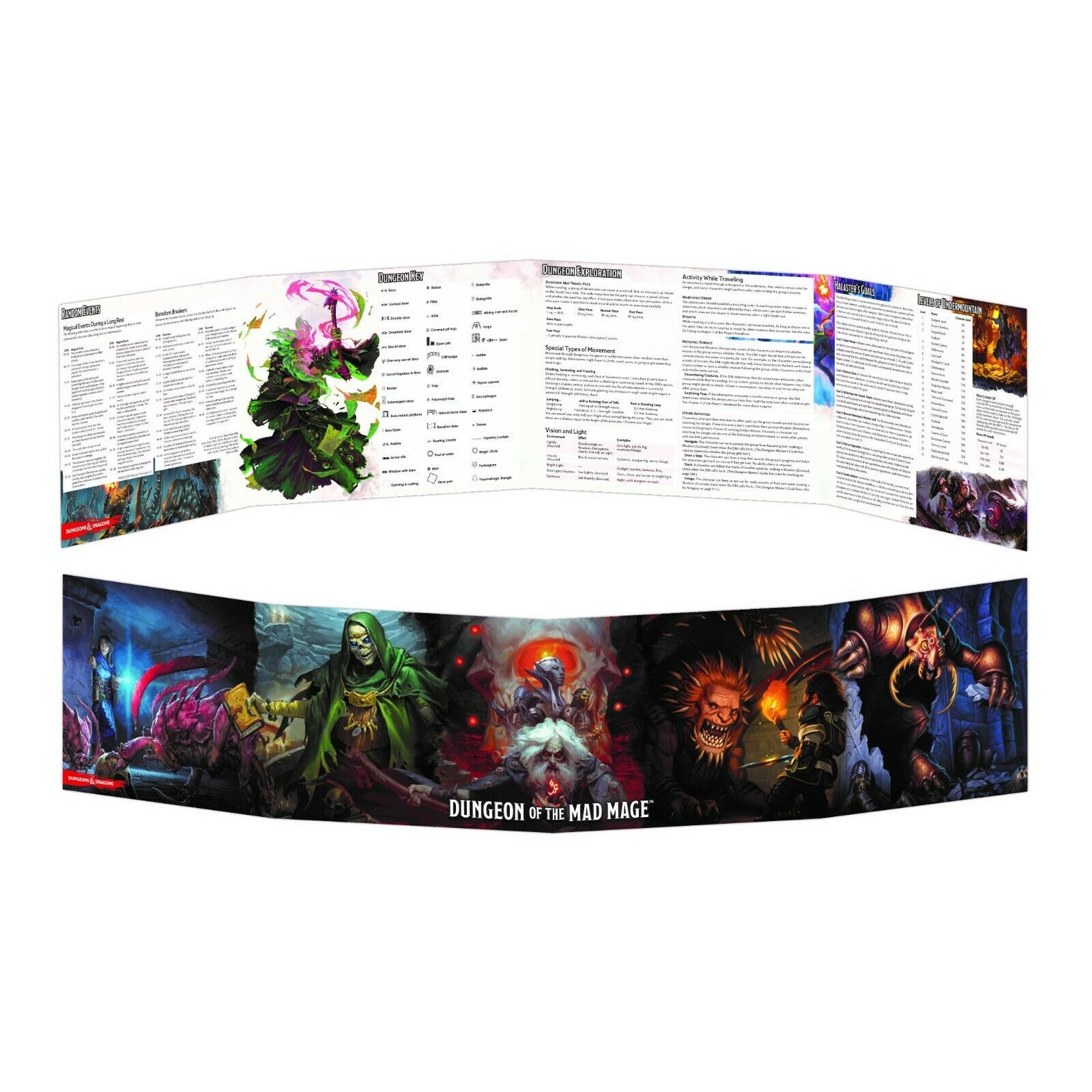 D&D - Dungeon Masters Screen - Waterdeep Dungeon of the Mad Mage