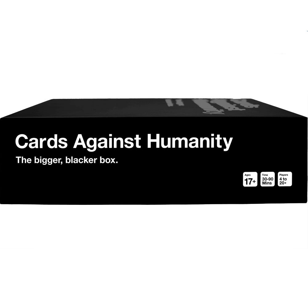 Cards Against Humanity Bigger Blacker Box Mind Games