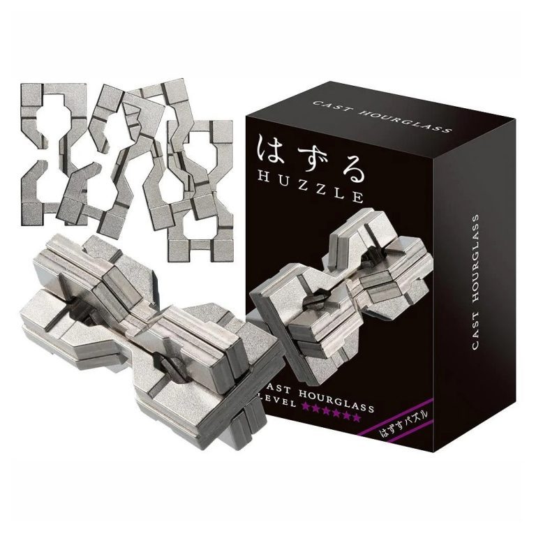 Hourglass Level 6 (Hanayama Cast Puzzle) Mind Games