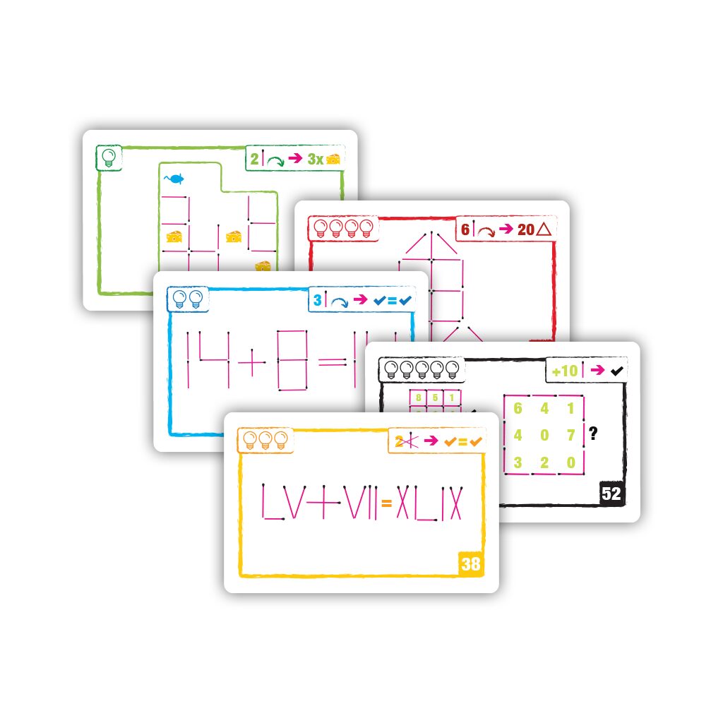 Logic Cards Matchstick Mind Games