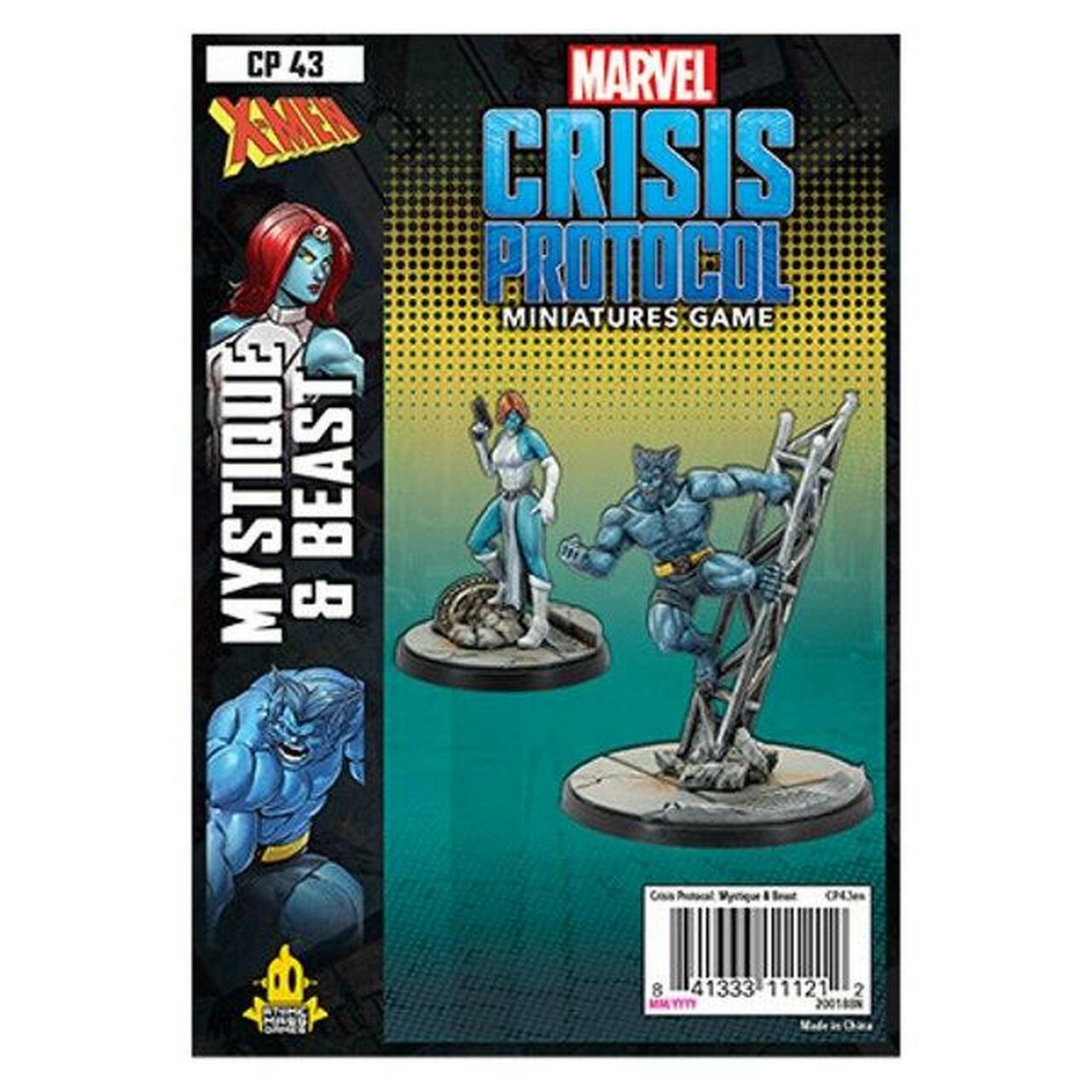 Marvel Crisis Protocol - Beast and Mystique