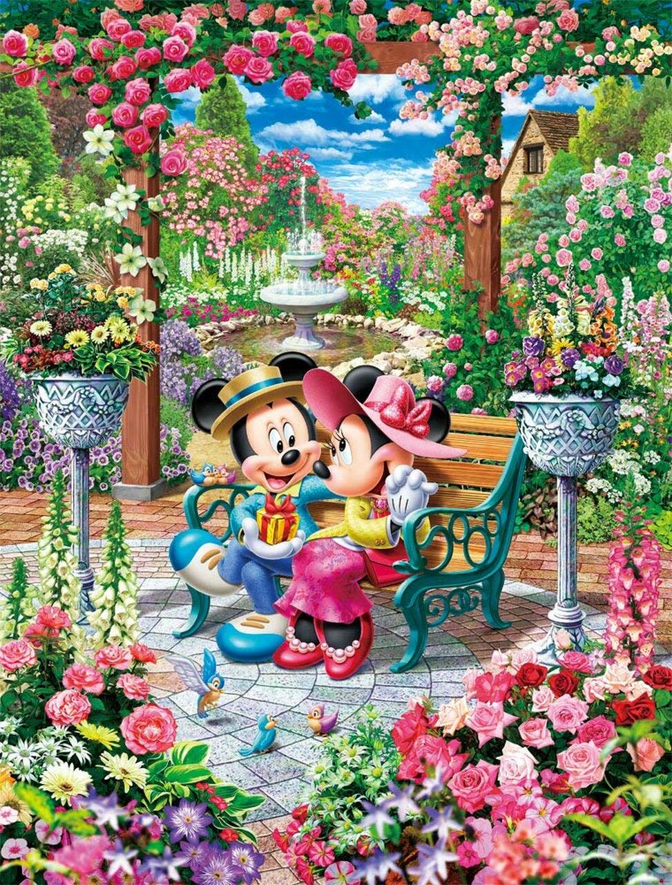 Disney Mickey & Minnie Blooming Love Royal Garden - 500pc - Image 2