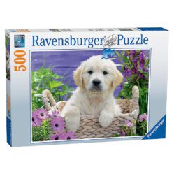 Sweet Golden Retriever Puzzle - 500pc