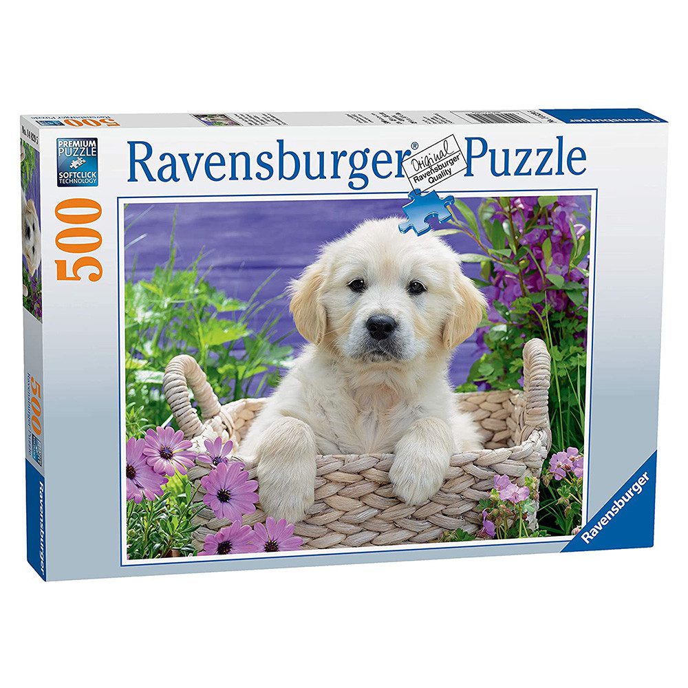Sweet Golden Retriever Puzzle - 500pc