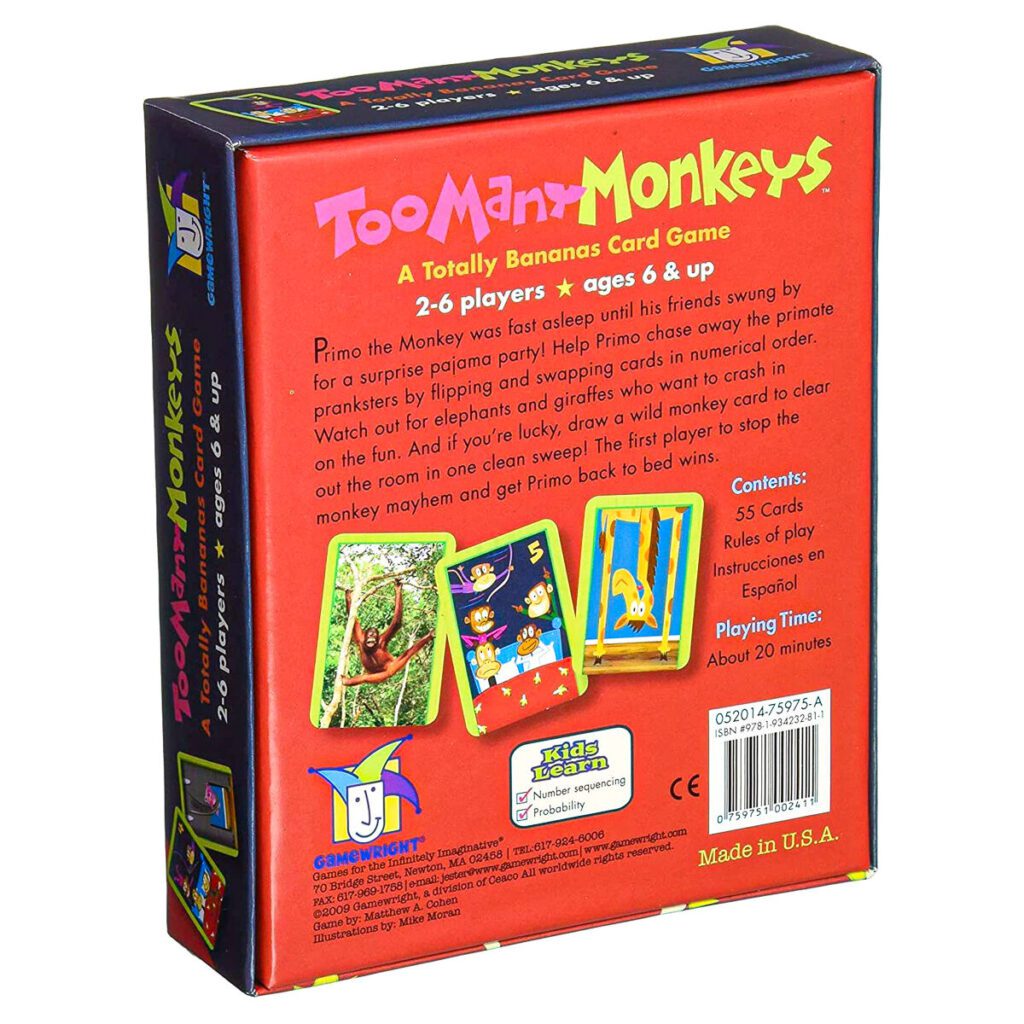 Too Many Monkeys Mind Games