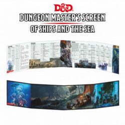D&D - Dungeon Masters Screen - Of Ships and the Sea (Ghosts of Saltmarsh)