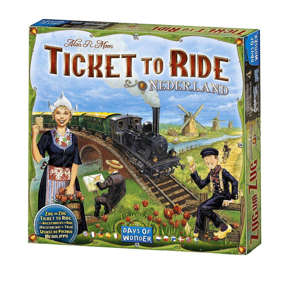 Ticket to Ride - Nederland Expansion #4