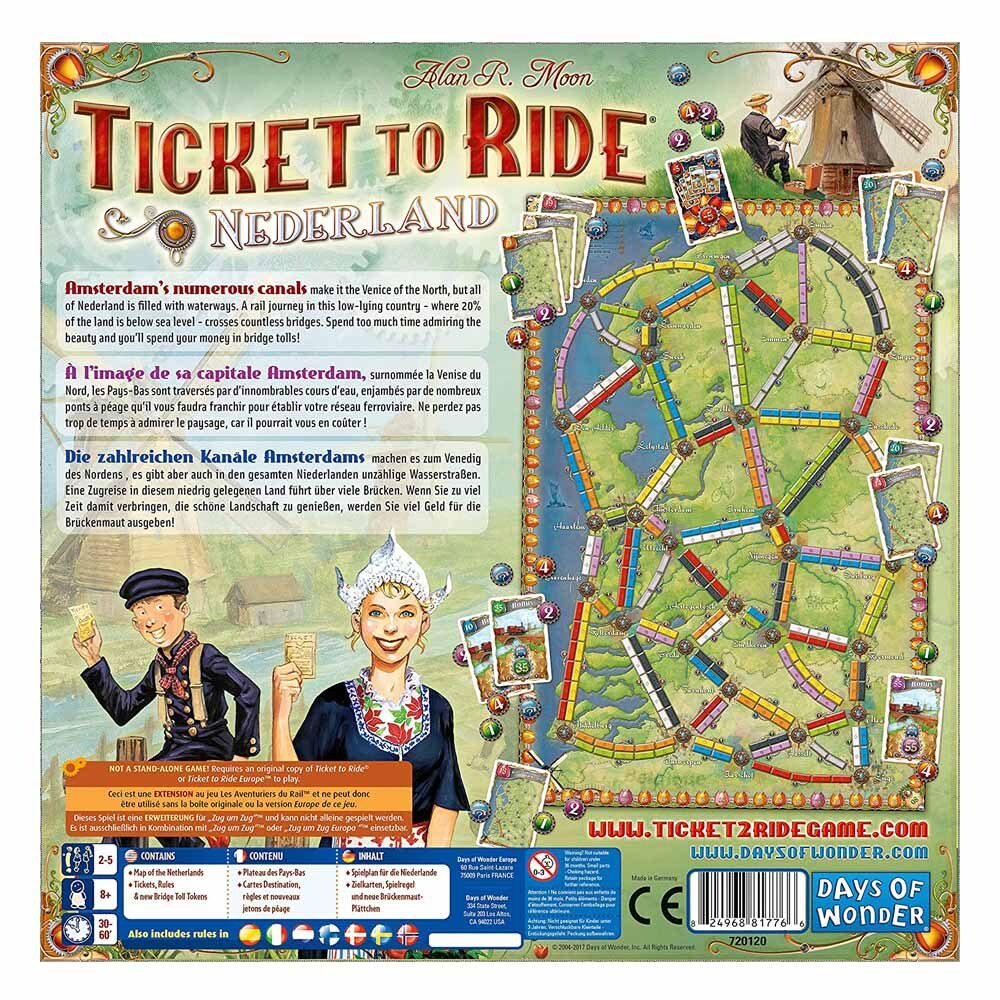 Ticket to Ride - Nederland Expansion #4 - Image 4