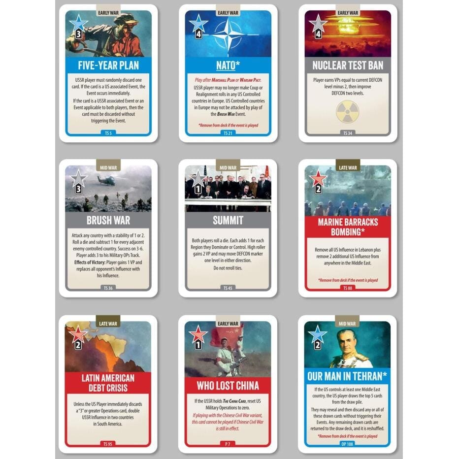 Twilight Struggle: The Cold War 1945-1989 - 20th Anniversary Hall of Fame Edition - Image 4