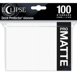 Deck Protector - Standard Matte Eclipse (100) - White