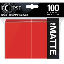 Deck Protector - Standard Matte Eclipse (100) - Apple Red