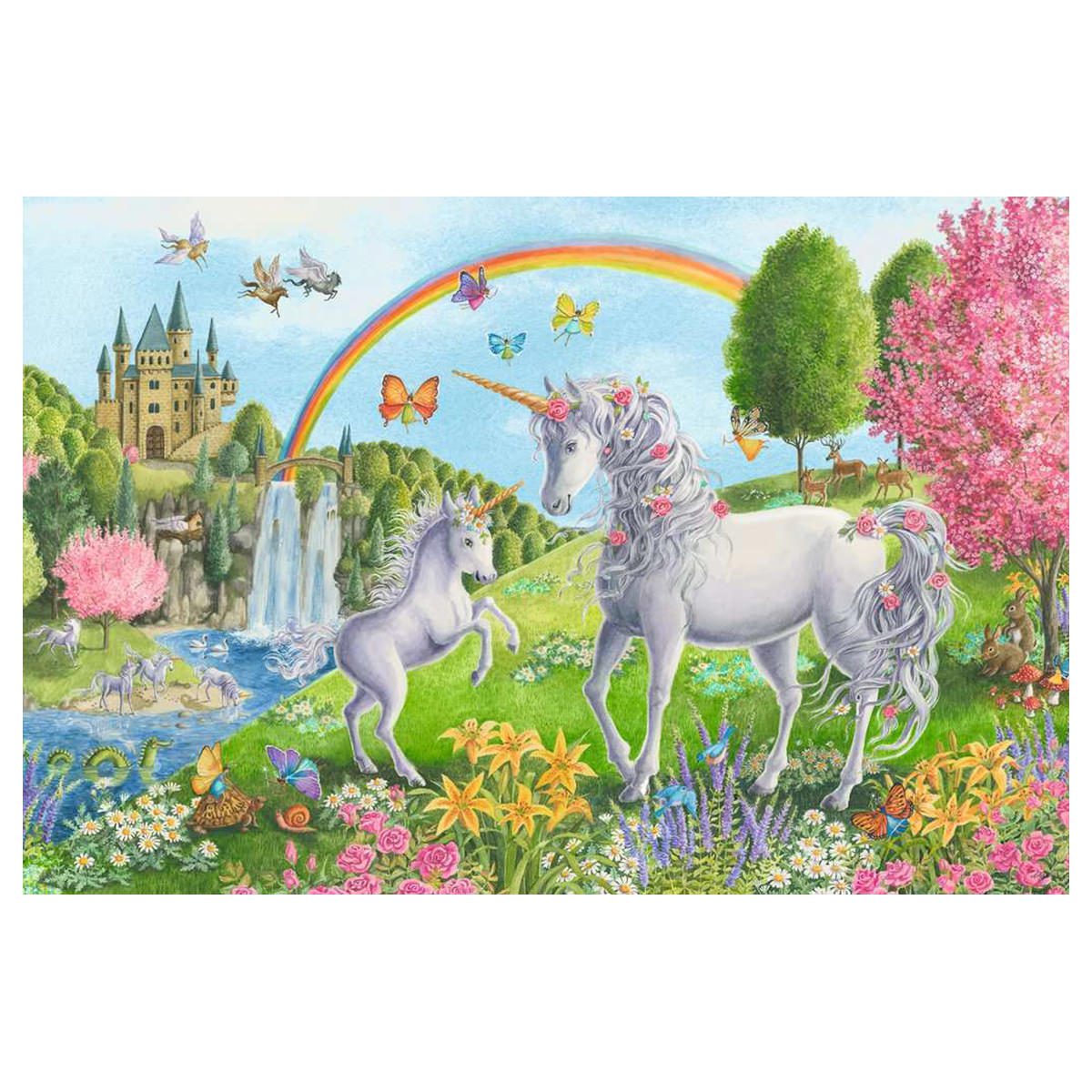 Prancing Unicorns - 24pc (Floor Puzzle) - Image 2