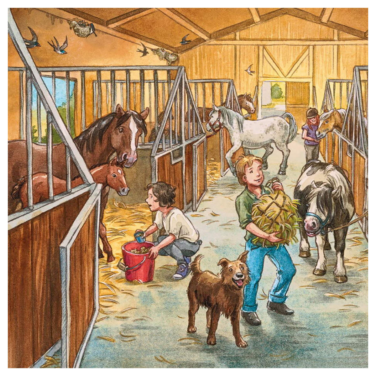 A Day with the Horses - 3x49pc - Image 4