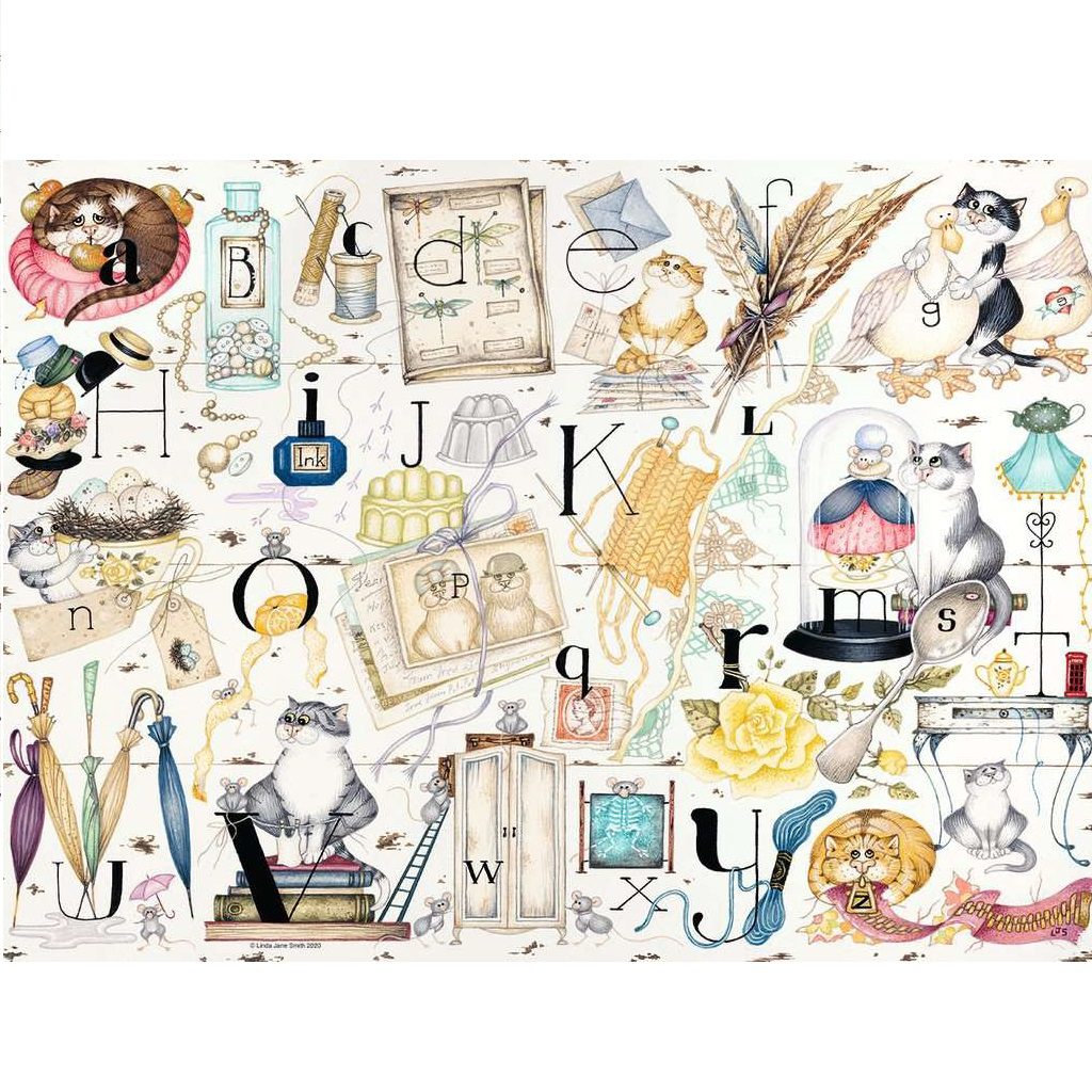 Crazy Cats Alphabet - 500pc - Image 2