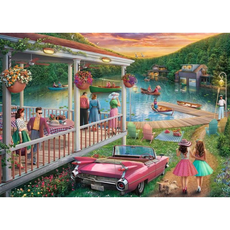 Summer at the Lake - 300pc Large - Image 2