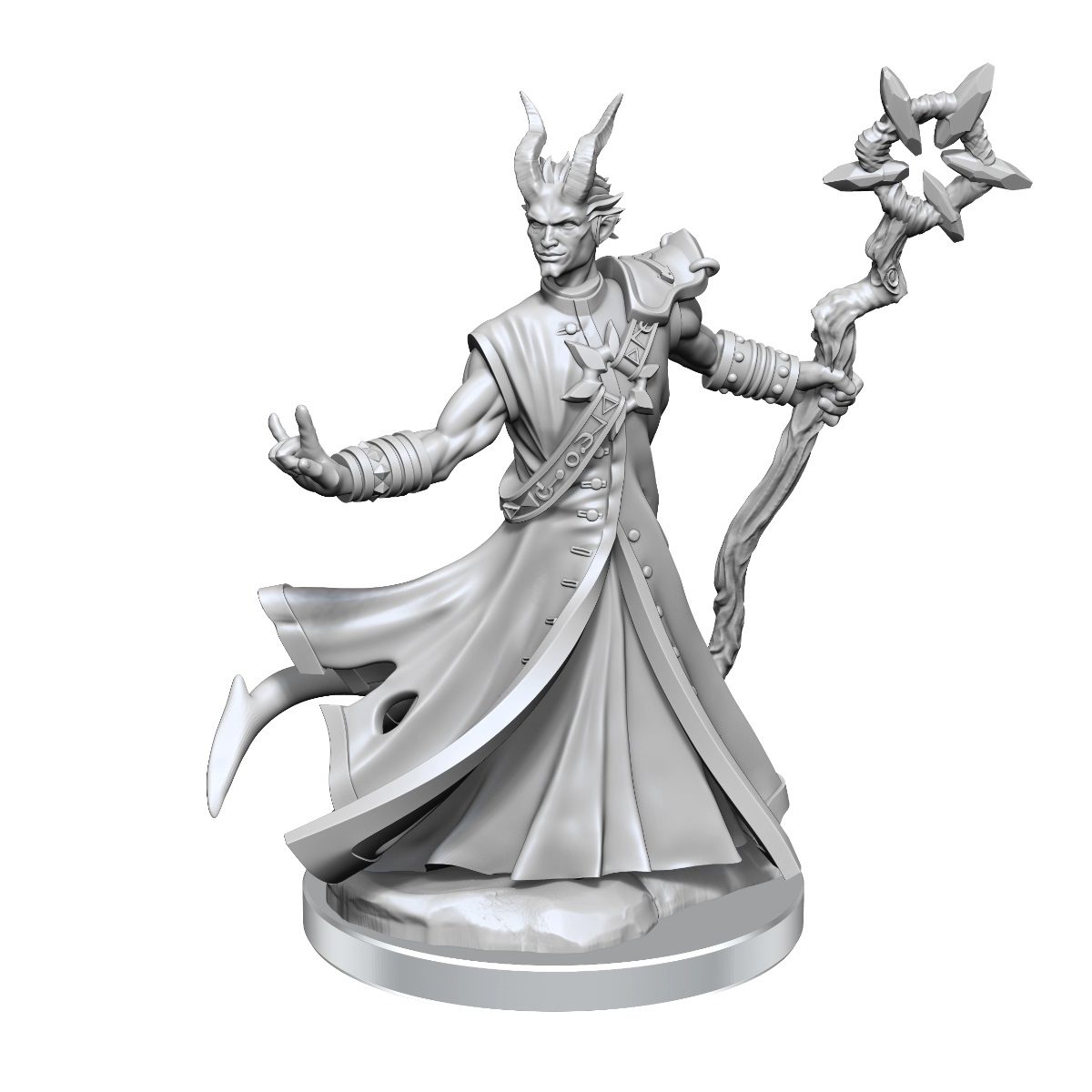 D&D Frameworks - Tiefling Warlock Male - Image 3