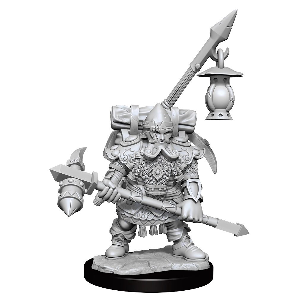 D&D Frameworks - Dwarf Fighter Male