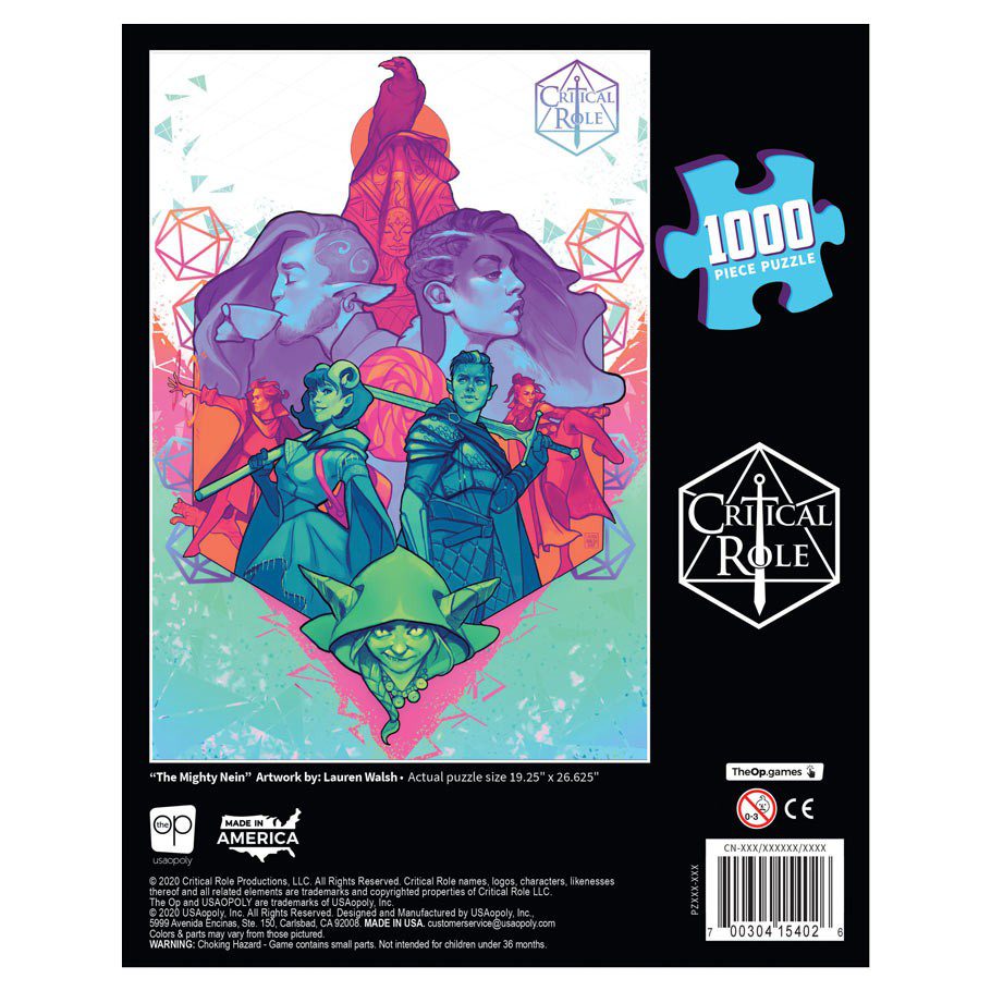 Critical Role - Mighty Nein - 1000pc - Image 3