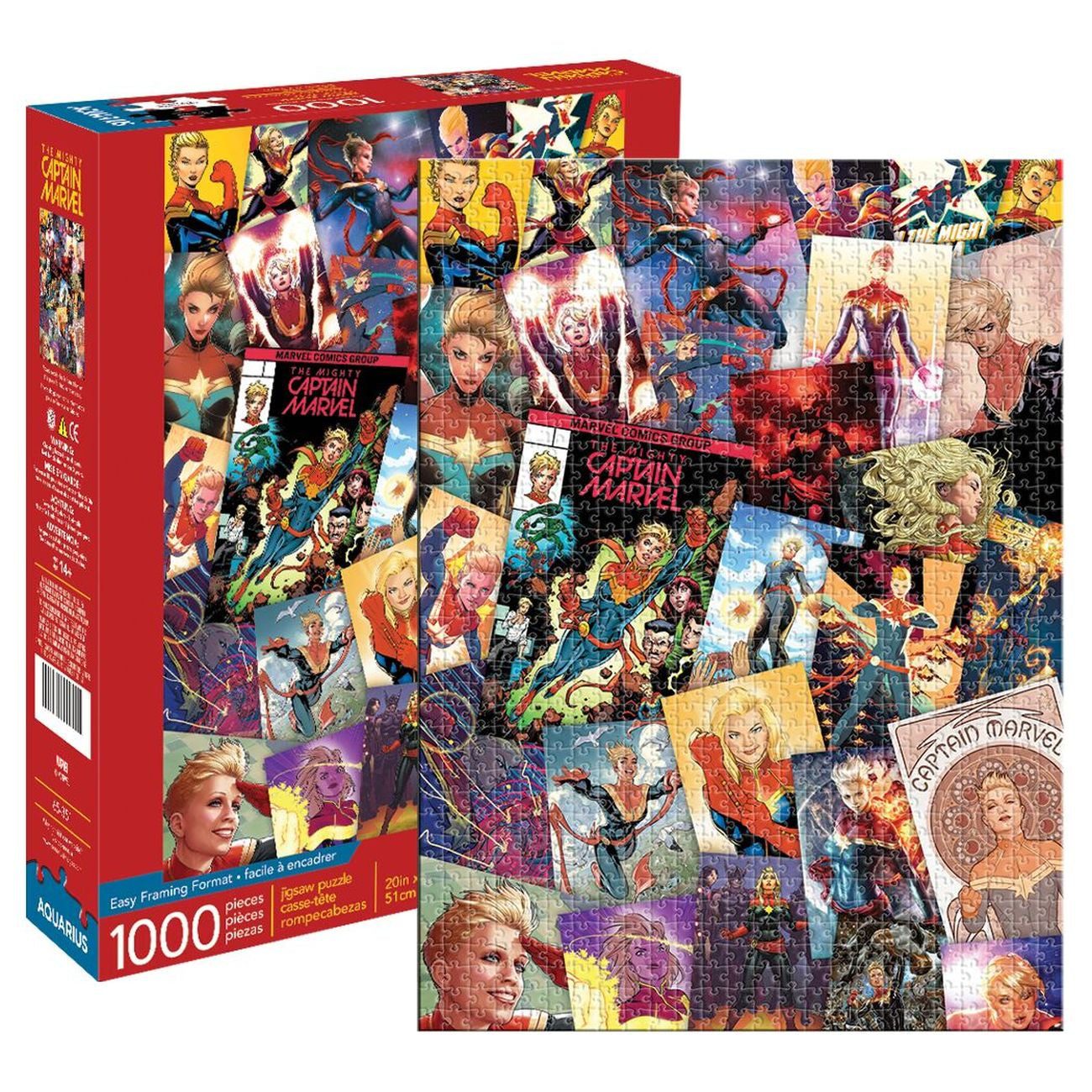 Marvel - Captain Marvel Collage - 1000pc