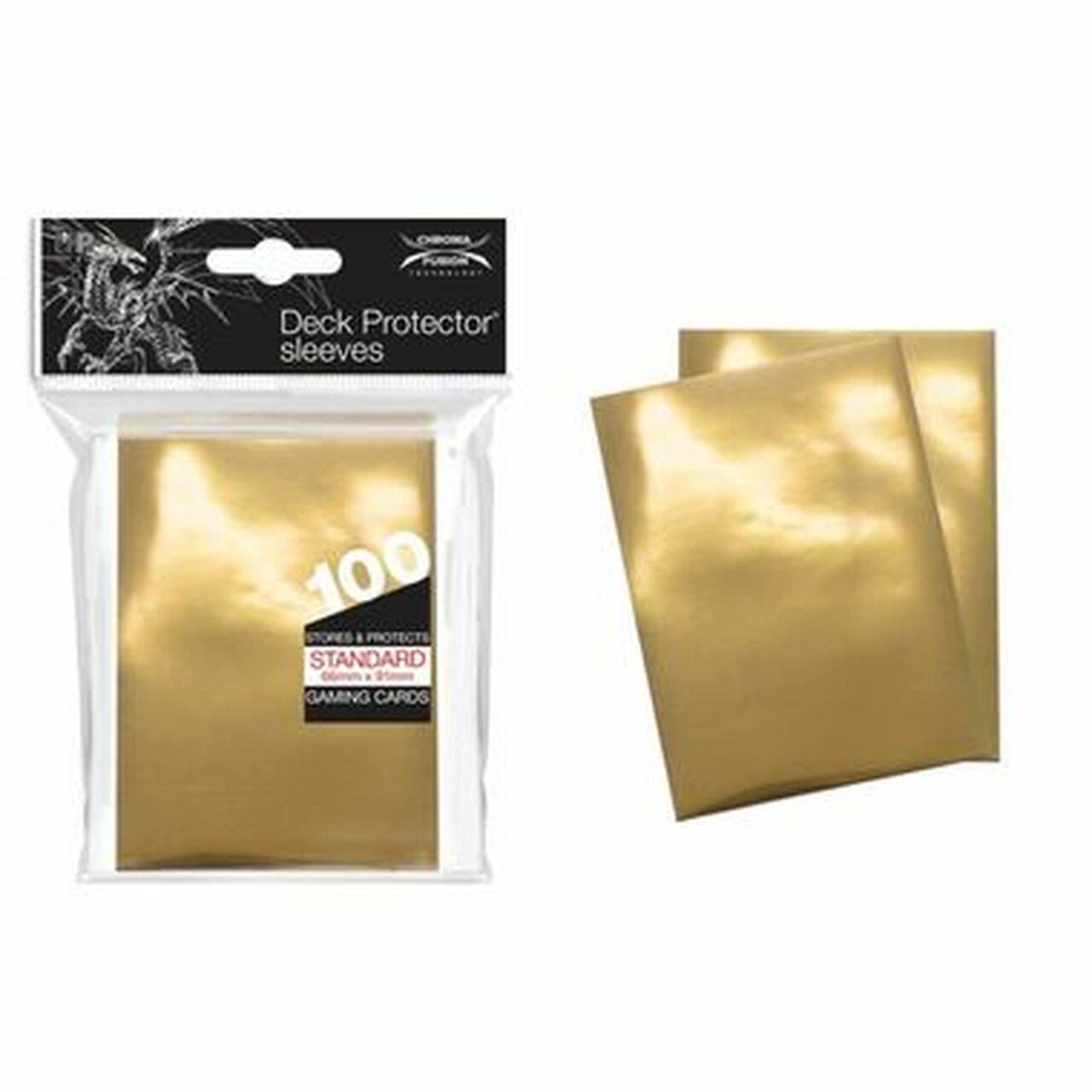 Deck Protector - Standard - 100 Metallic Vintage Gold - Image 2