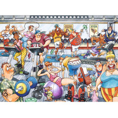 Wasgij - Original 28 - Dropping the weight - 1000pc - Image 2