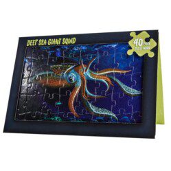 Giant Squid Jigsaw Card