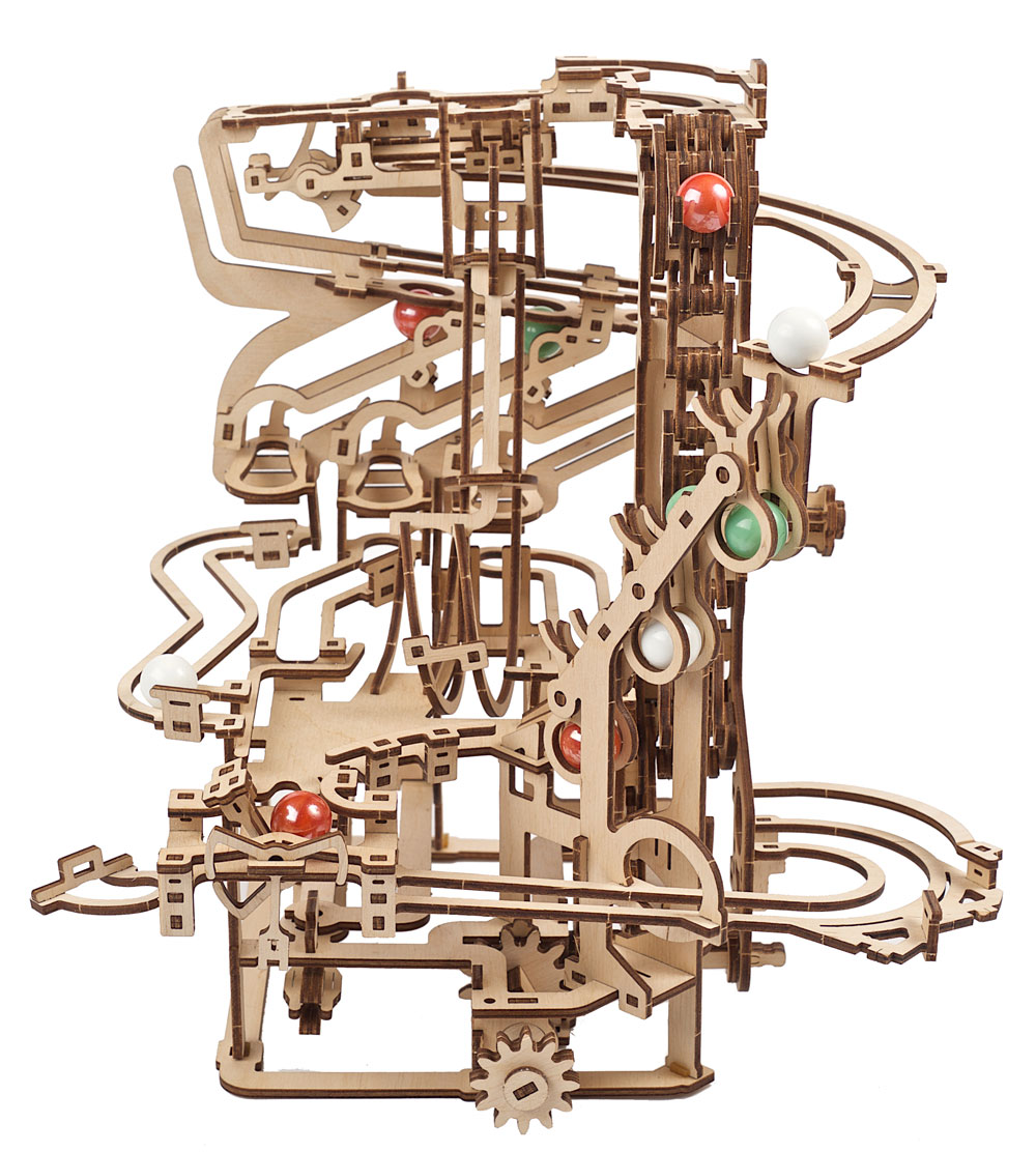 Ugears - Marble Run Chain Hoist - Image 4